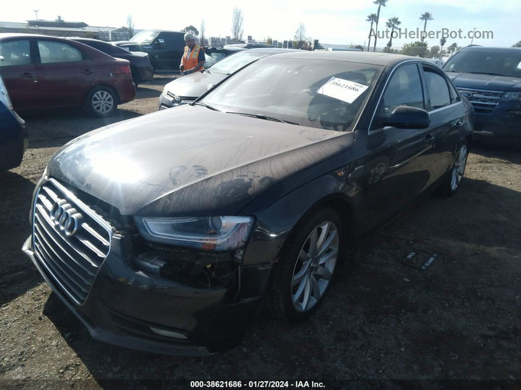 2013 Audi A4 2.0t Premium Синий vin: WAUFFAFLXDN024702