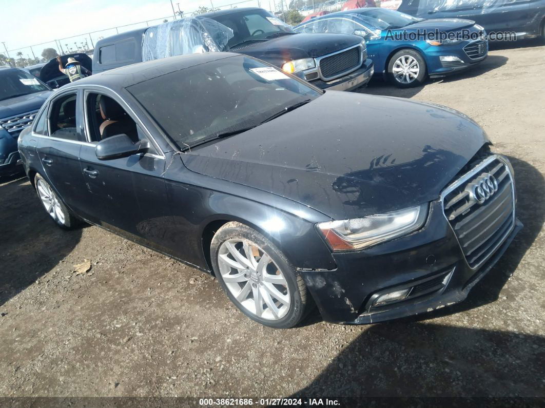 2013 Audi A4 2.0t Premium Синий vin: WAUFFAFLXDN024702