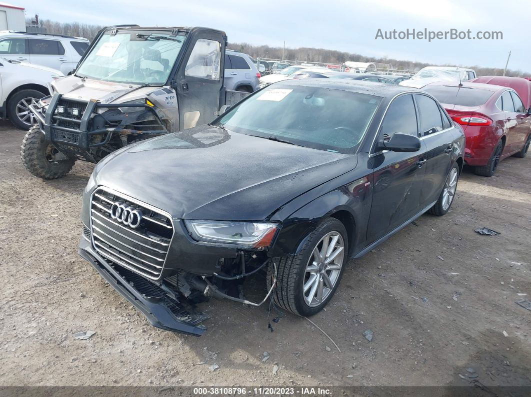 2014 Audi A4 2.0t Premium Черный vin: WAUFFAFLXEN045213