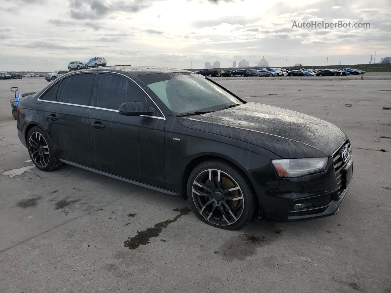 2014 Audi A4 Premium Plus Черный vin: WAUFFAFLXEN045776