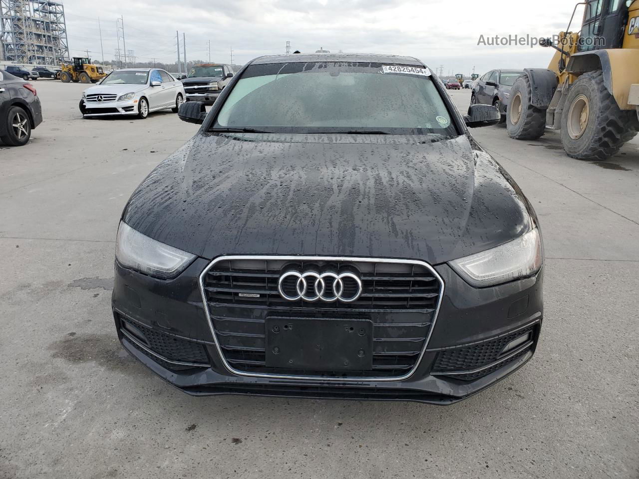 2014 Audi A4 Premium Plus Black vin: WAUFFAFLXEN045776