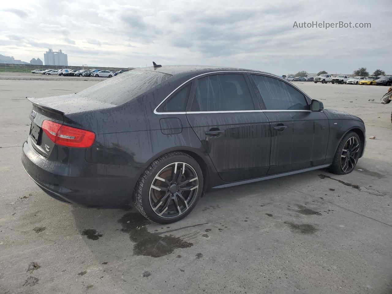 2014 Audi A4 Premium Plus Black vin: WAUFFAFLXEN045776