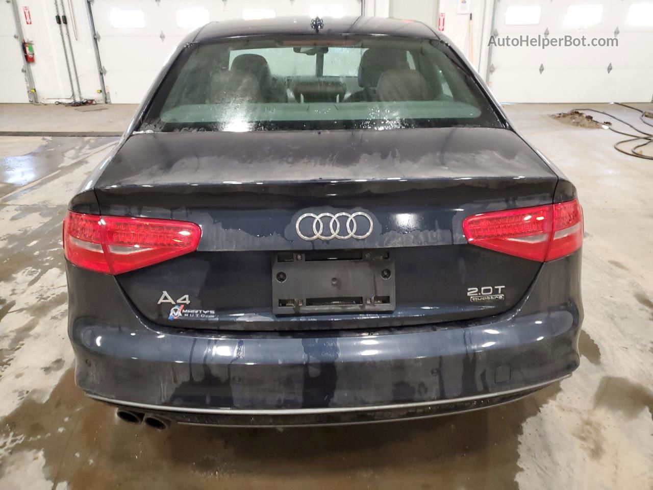 2016 Audi A4 Premium Plus S-line Blue vin: WAUFFAFLXGA006535