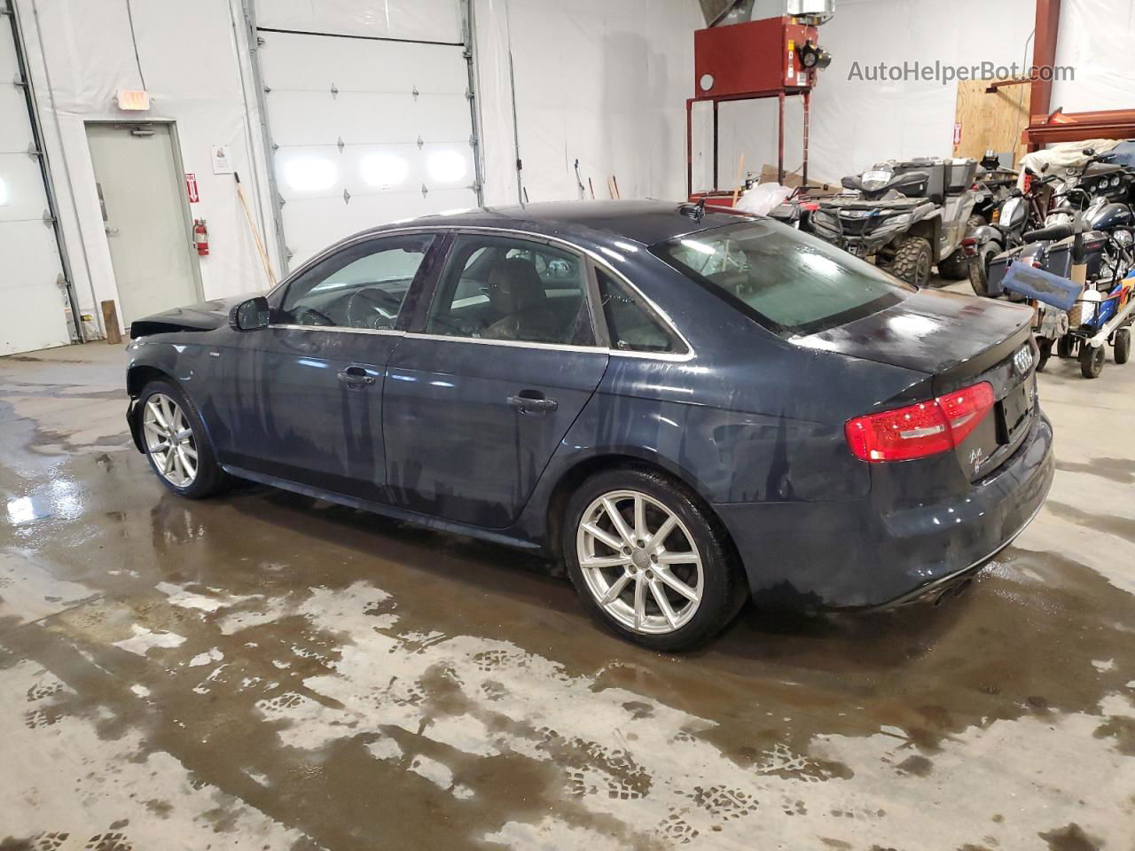 2016 Audi A4 Premium Plus S-line Blue vin: WAUFFAFLXGA006535