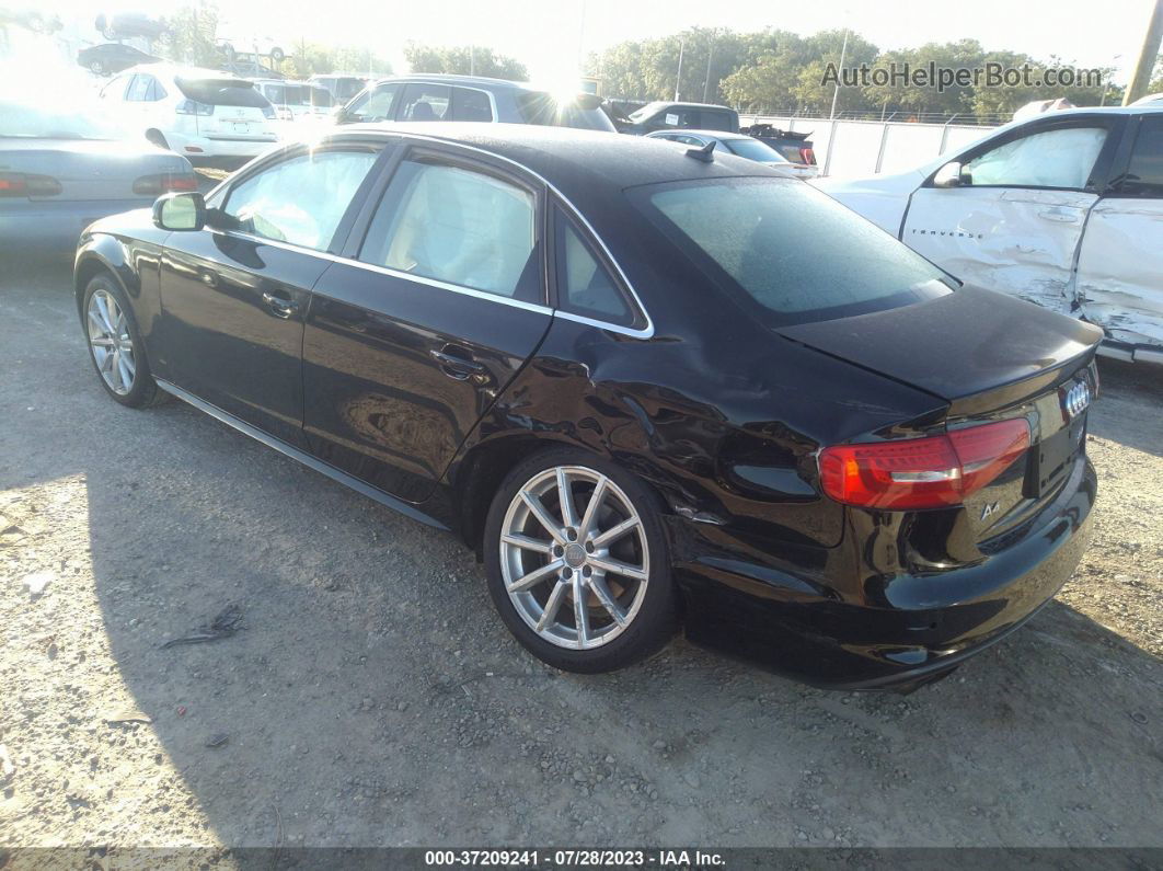 2016 Audi A4 Premium Plus Черный vin: WAUFFAFLXGN001876