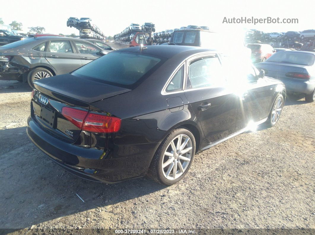 2016 Audi A4 Premium Plus Черный vin: WAUFFAFLXGN001876