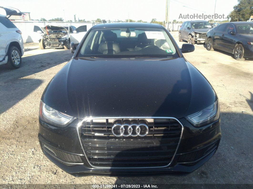 2016 Audi A4 Premium Plus Черный vin: WAUFFAFLXGN001876