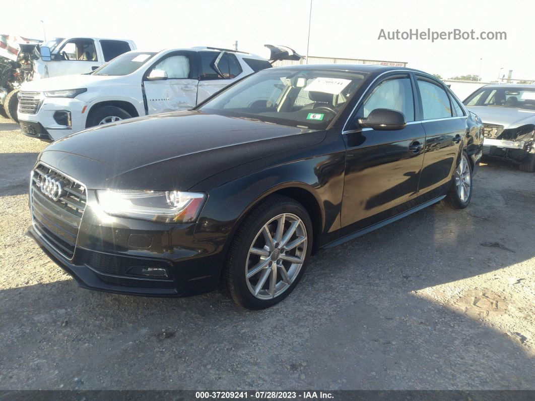 2016 Audi A4 Premium Plus Черный vin: WAUFFAFLXGN001876