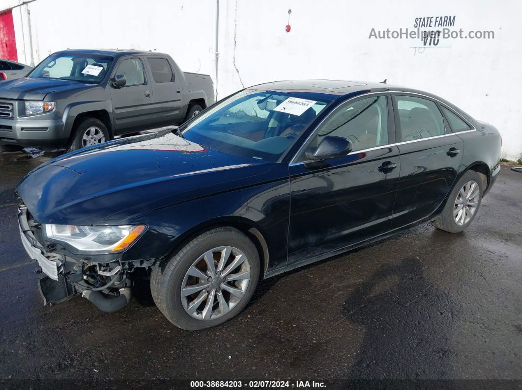 2013 Audi A6 2.0t Premium Black vin: WAUFFBFC6DN109476