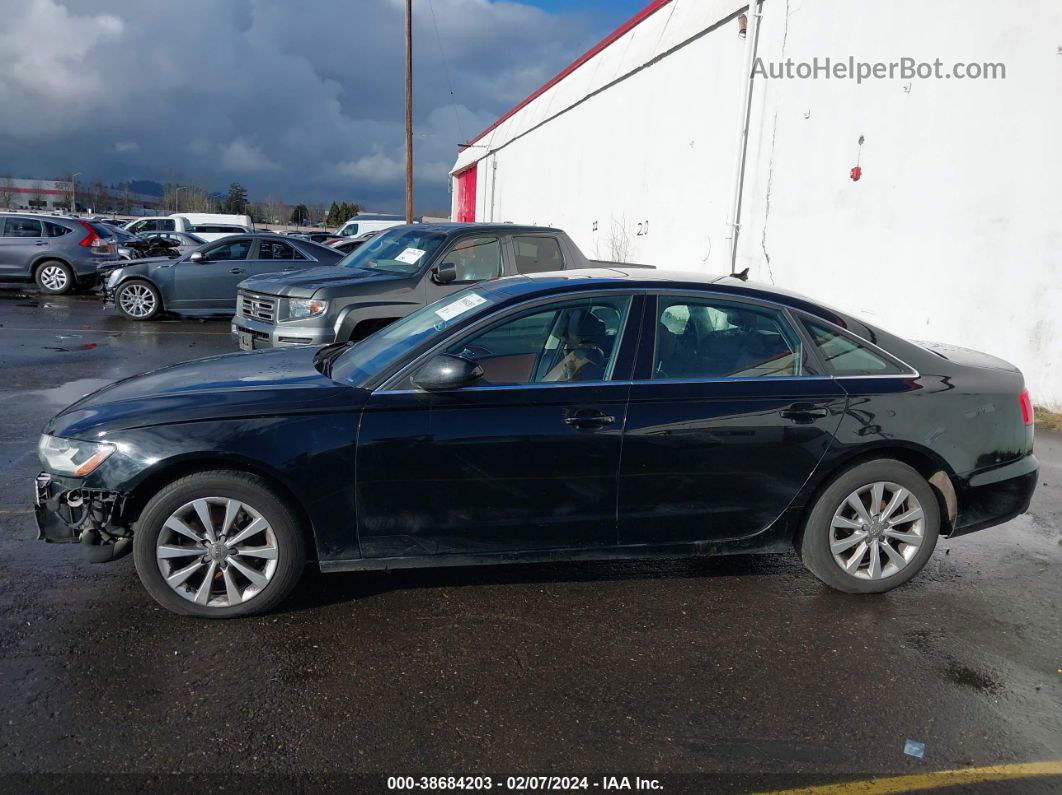 2013 Audi A6 2.0t Premium Black vin: WAUFFBFC6DN109476