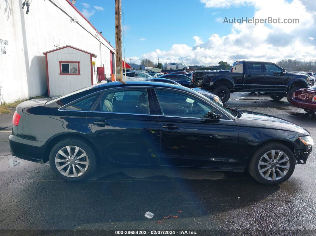 2013 Audi A6 2.0t Premium Black vin: WAUFFBFC6DN109476