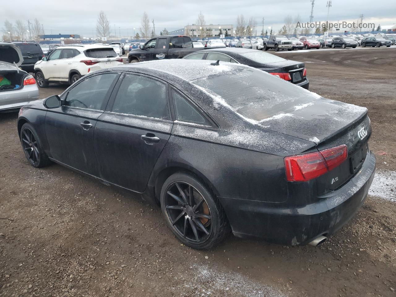 2013 Audi A6 Premium Черный vin: WAUFFCFC1DN057292