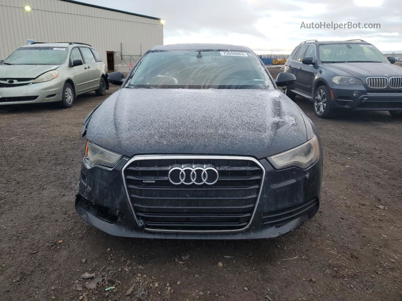 2013 Audi A6 Premium Черный vin: WAUFFCFC1DN057292