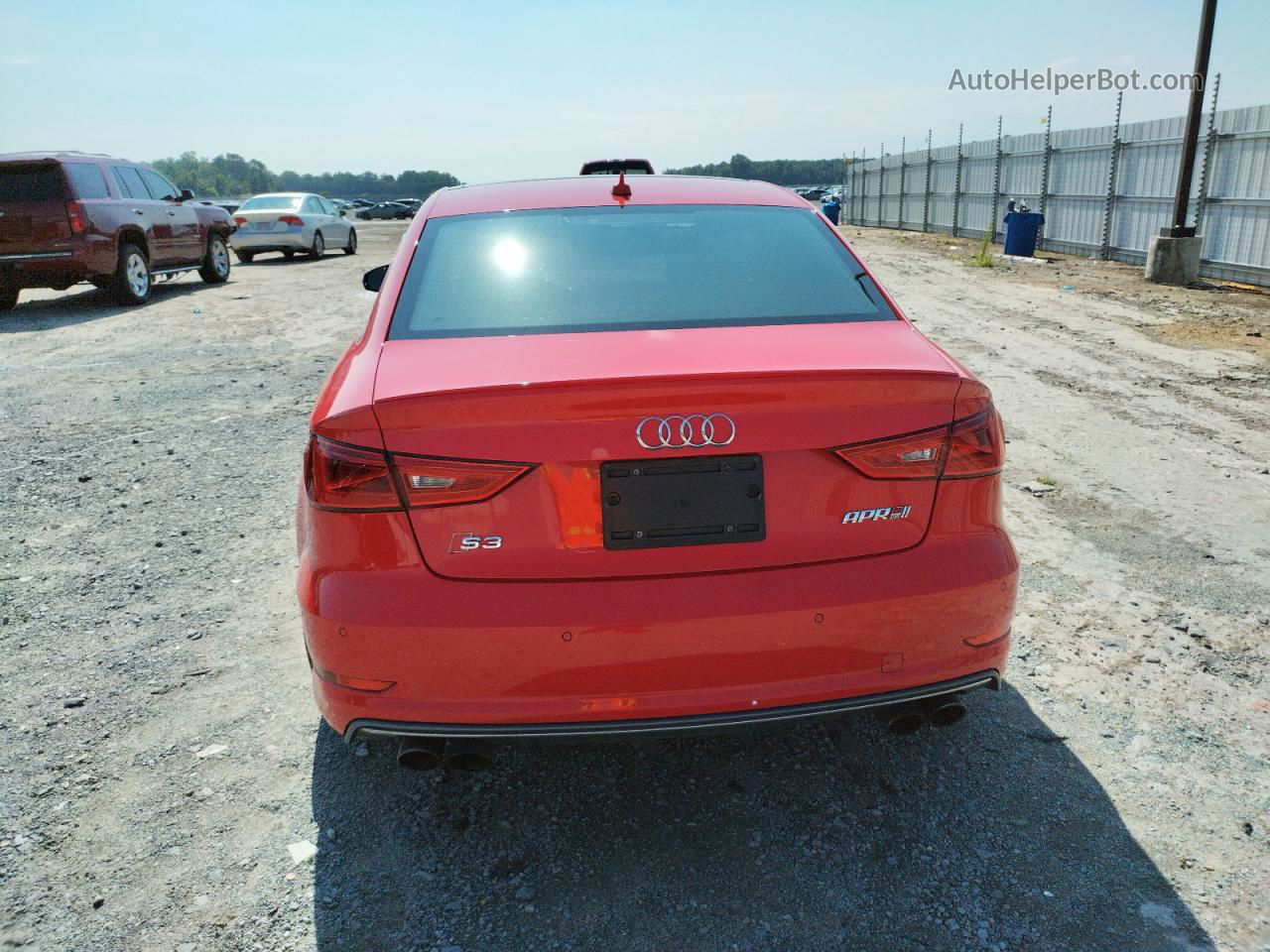 2015 Audi S3 Prestige Red vin: WAUFFGFF2F1069074