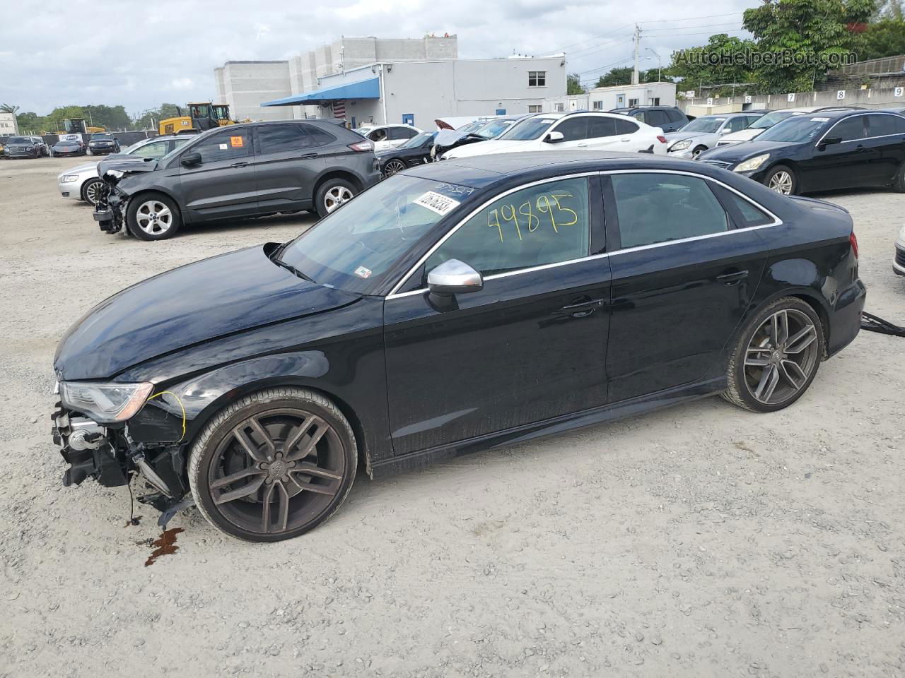 2015 Audi S3 Prestige Black vin: WAUFFGFF3F1075529