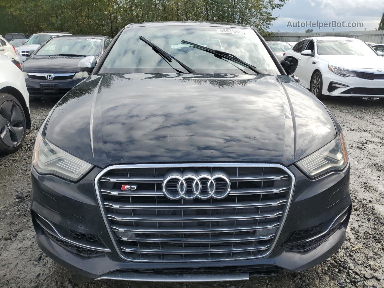 2015 Audi S3 Prestige Black vin: WAUFFGFF4F1093053