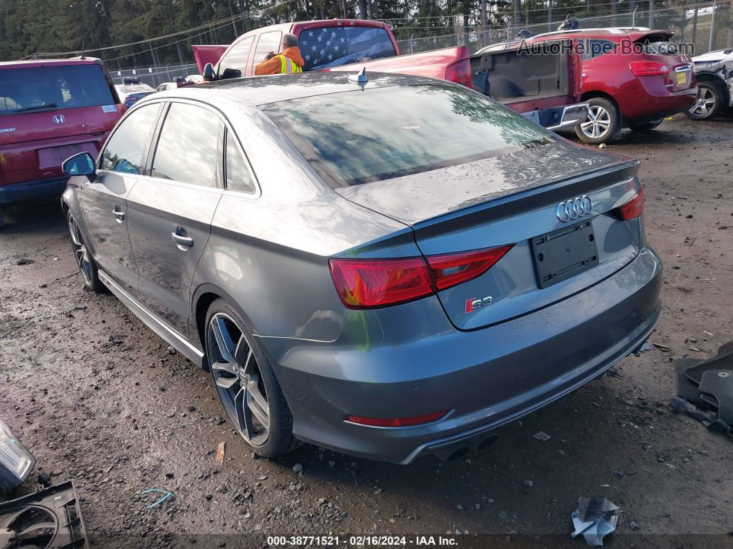 2015 Audi S3 2.0t Premium Plus Gray vin: WAUFFGFF6F1093829