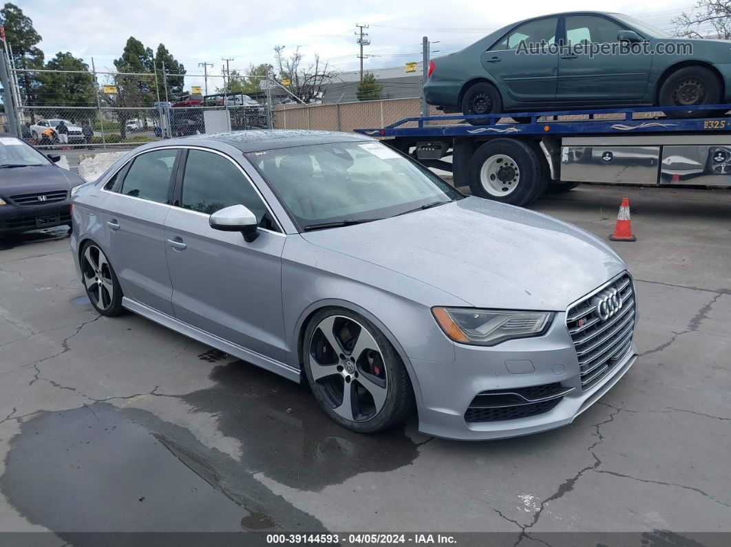 2015 Audi S3 2.0t Premium Plus Silver vin: WAUFFGFF6F1108362