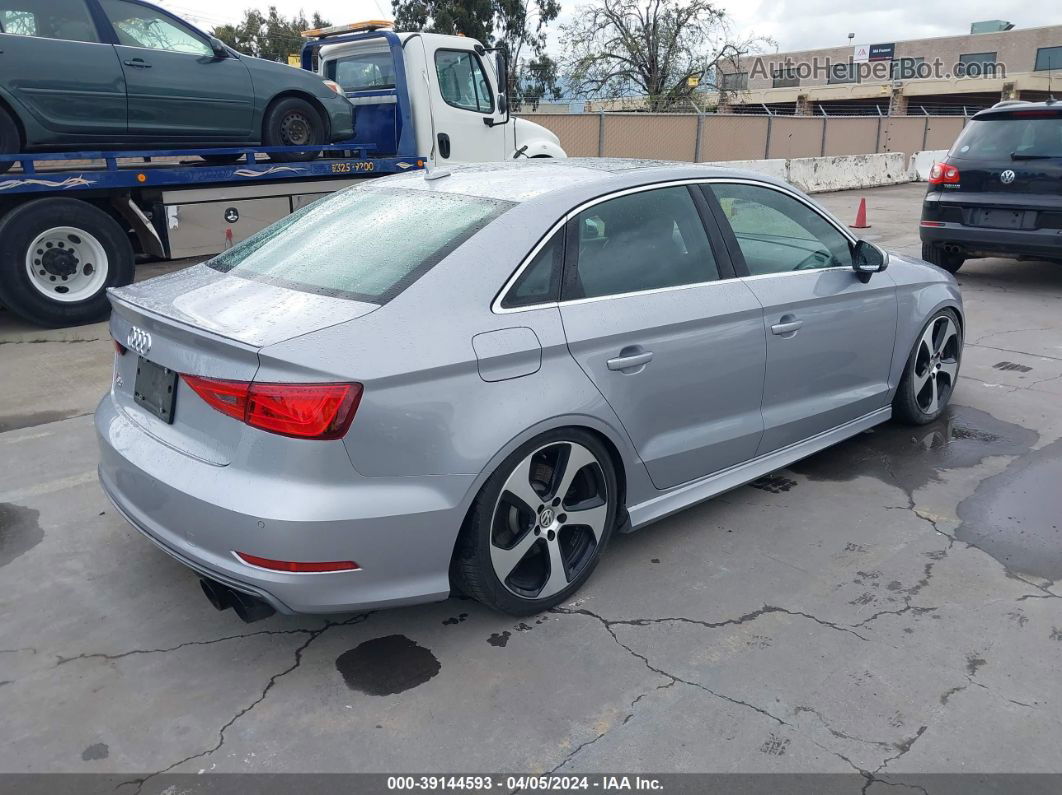 2015 Audi S3 2.0t Premium Plus Silver vin: WAUFFGFF6F1108362