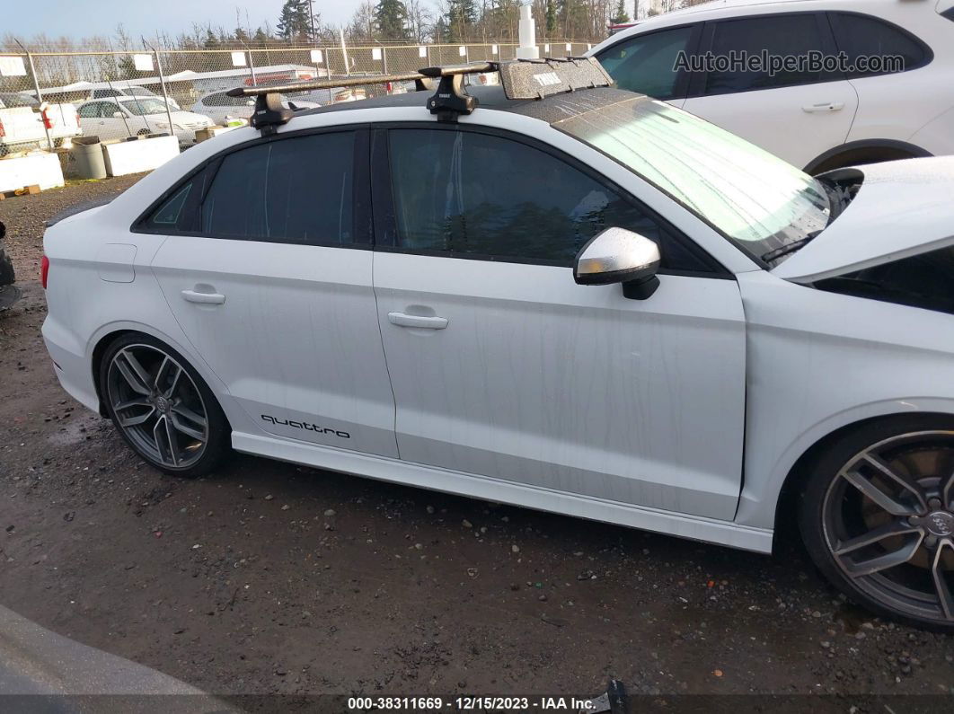 2015 Audi S3 2.0t Premium Plus White vin: WAUFFGFF7F1085240