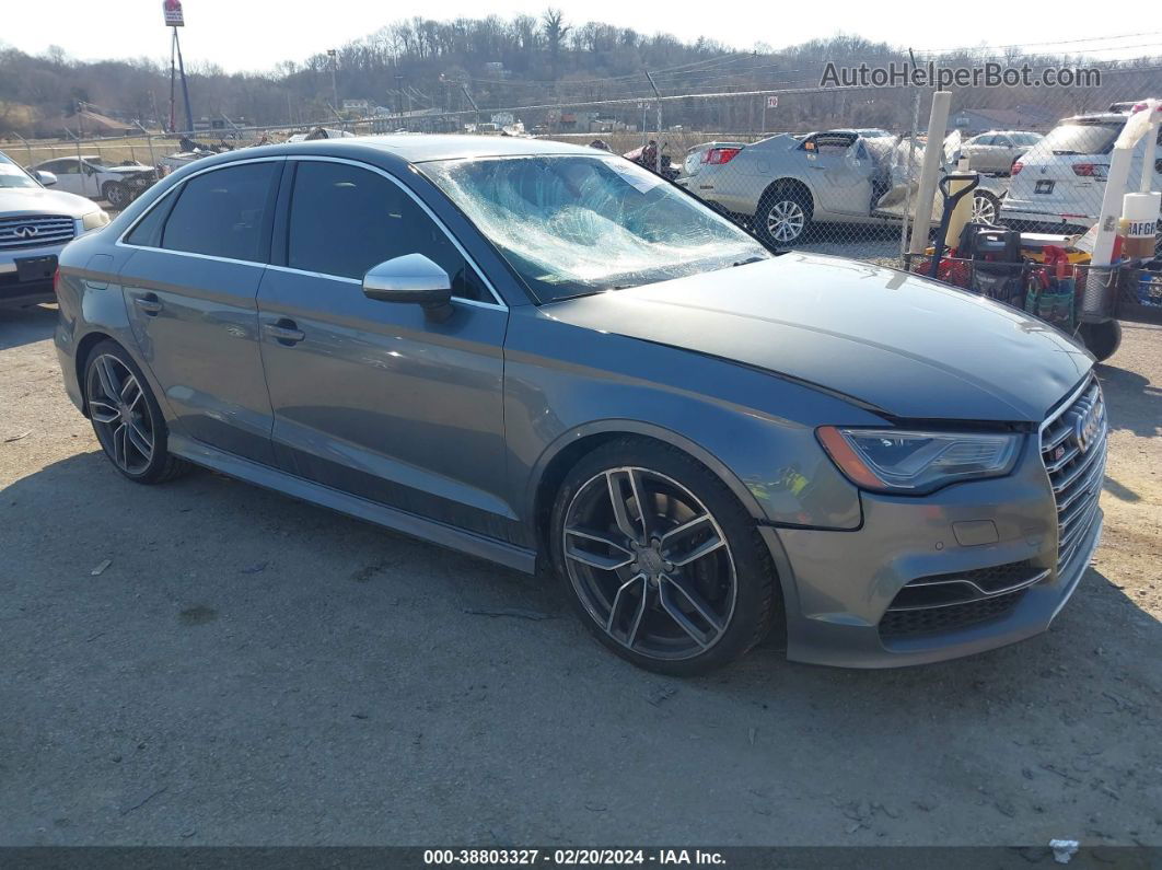 2015 Audi S3 2.0t Premium Plus Gray vin: WAUFFGFF7F1121931