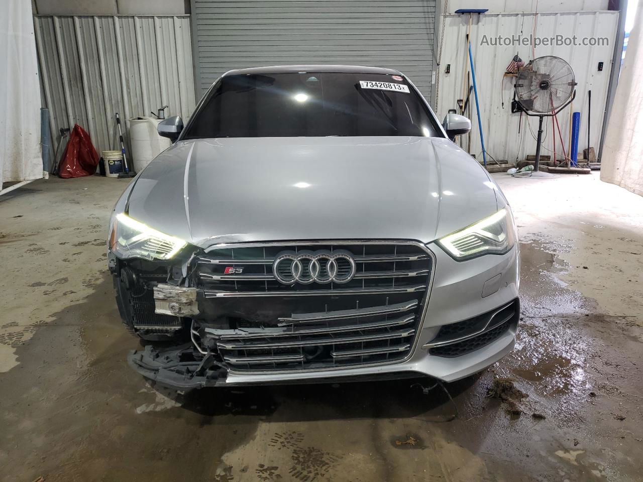 2015 Audi S3 Prestige Silver vin: WAUFFGFF9F1079858