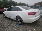 2011 Audi A6 Premium Plus White vin: WAUFGAFB0BN043972