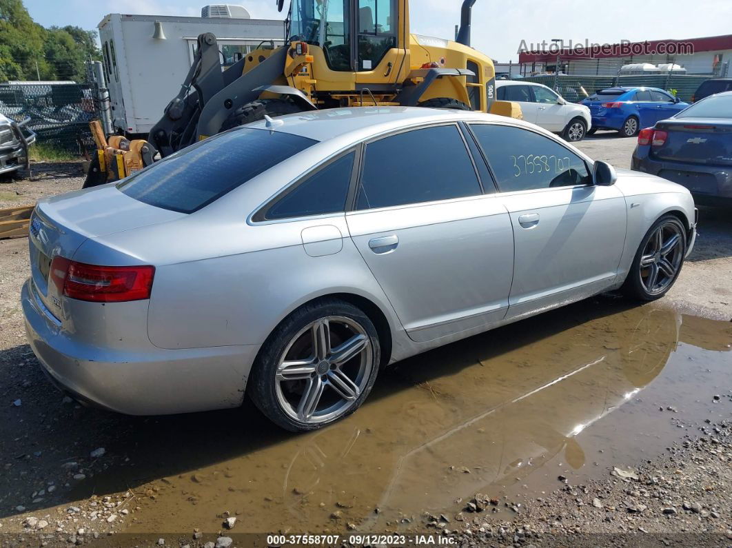 2011 Audi A6 3.0t Premium Plus Silver vin: WAUFGAFB0BN056950