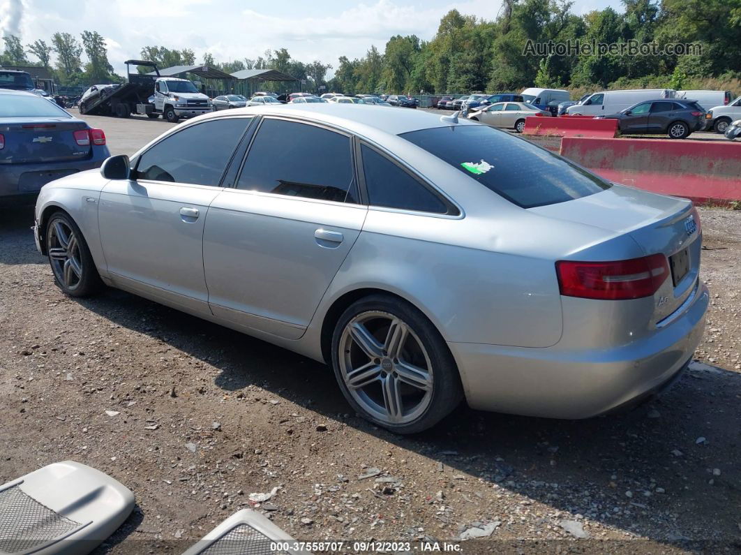 2011 Audi A6 3.0t Premium Plus Silver vin: WAUFGAFB0BN056950