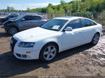 2011 Audi A6 3.0 Premium White vin: WAUFGAFB1BN013816