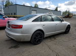 2011 Audi A6 Premium Plus Silver vin: WAUFGAFB1BN033161