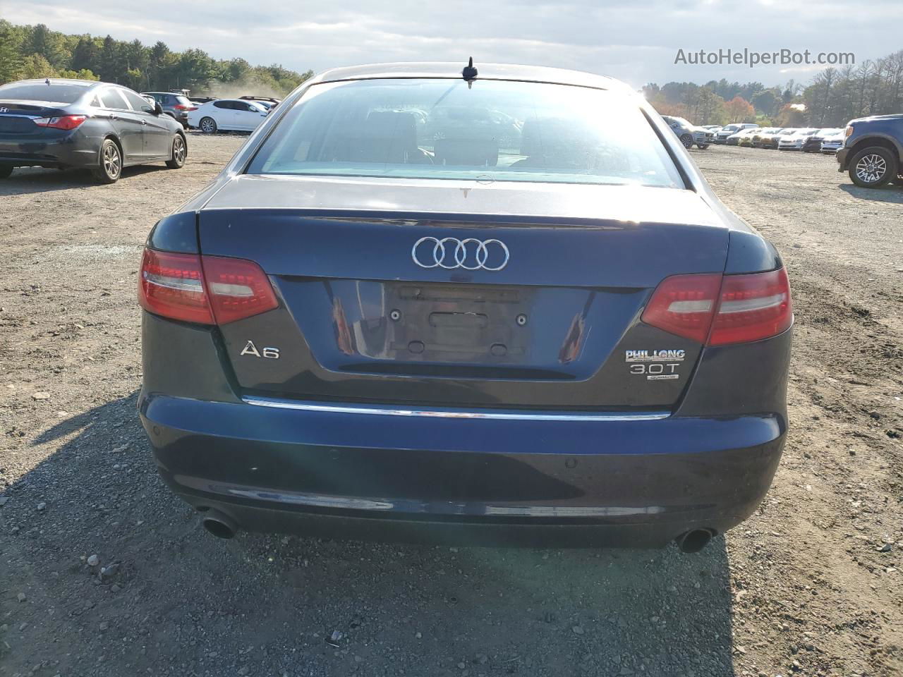 2011 Audi A6 Premium Plus Серый vin: WAUFGAFB2BN014893