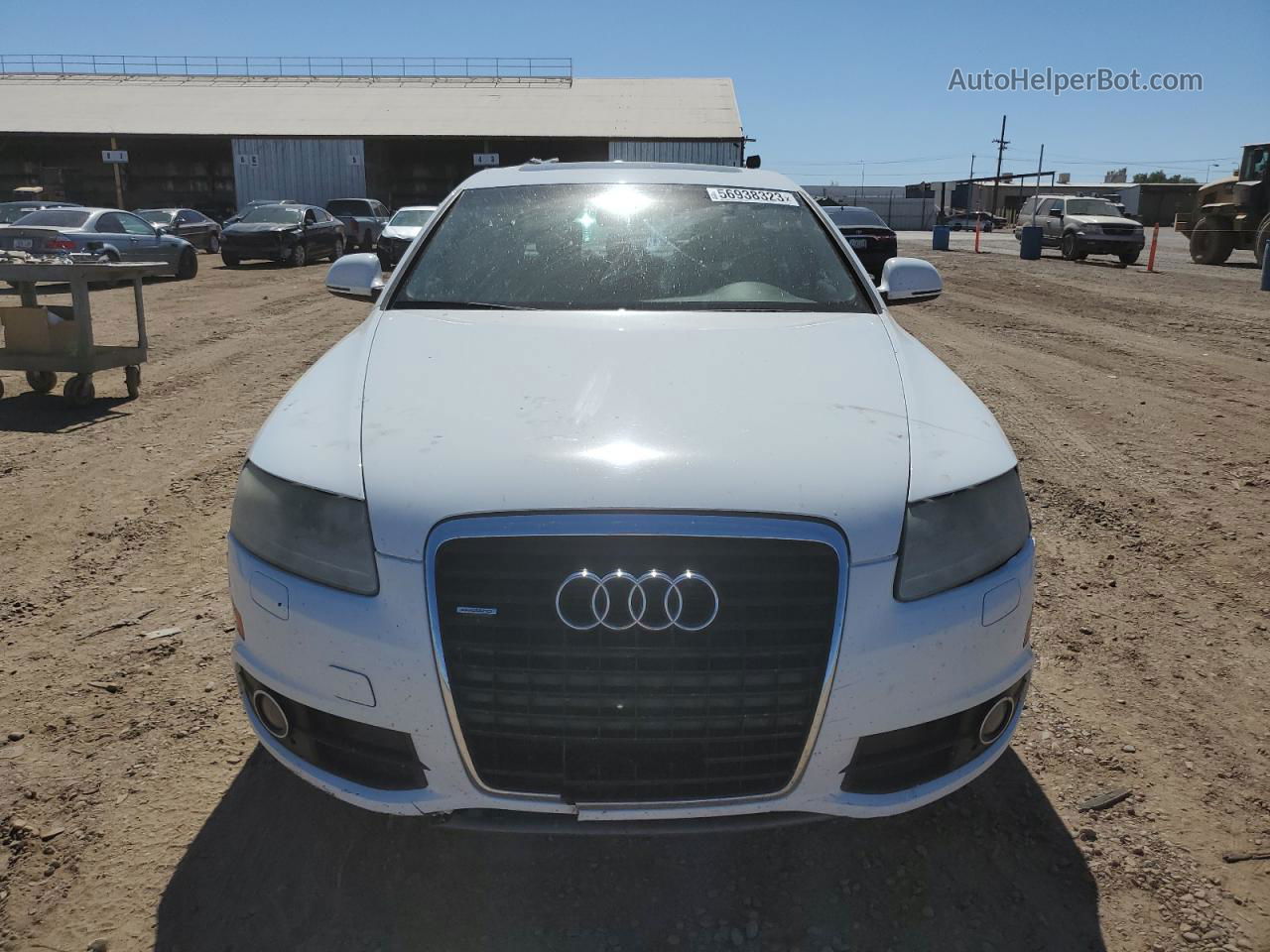 2011 Audi A6 Premium Plus White vin: WAUFGAFB3BN010805