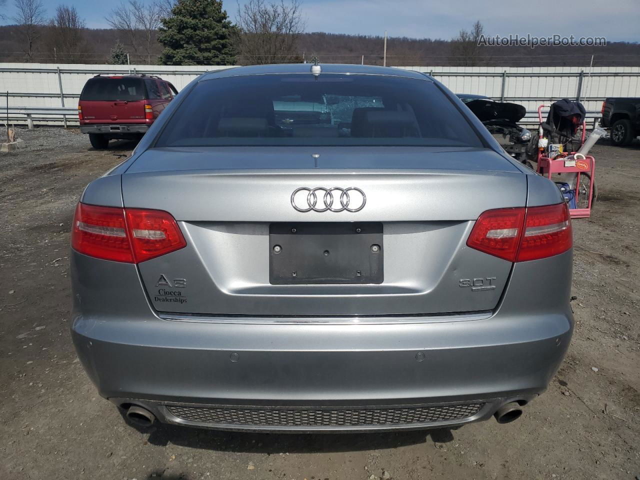 2011 Audi A6 Premium Plus Серебряный vin: WAUFGAFB4BN063304