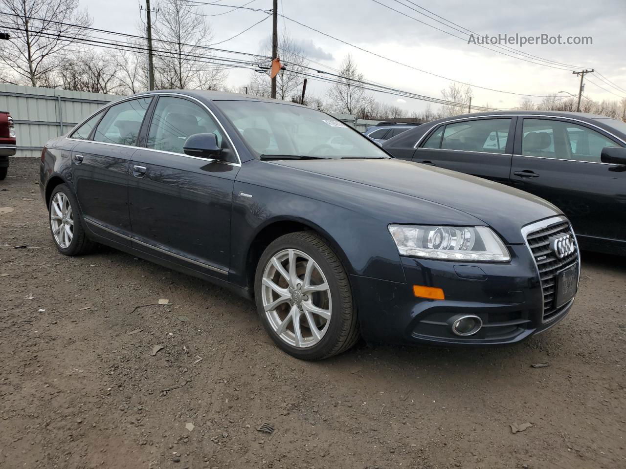 2011 Audi A6 Premium Plus Blue vin: WAUFGAFB6BN016114