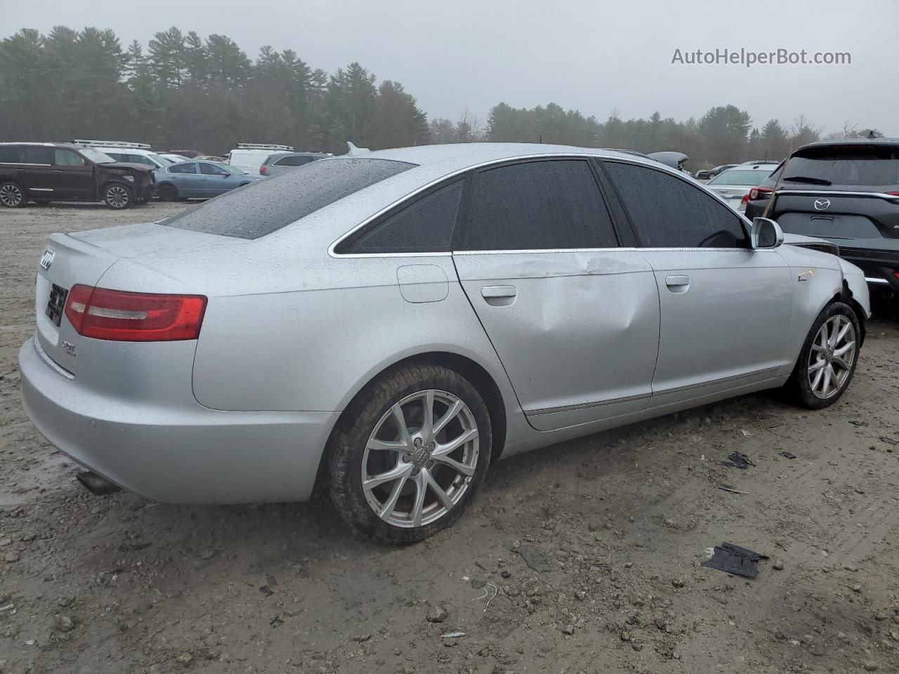 2011 Audi A6 Premium Plus Серебряный vin: WAUFGAFB6BN026223