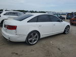 2011 Audi A6 Premium Plus White vin: WAUFGAFB7BN026294