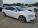 2011 Audi A6 Premium Plus White vin: WAUFGAFB7BN026294