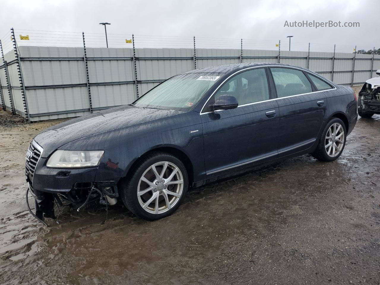 2011 Audi A6 Premium Plus Blue vin: WAUFGAFB7BN055732