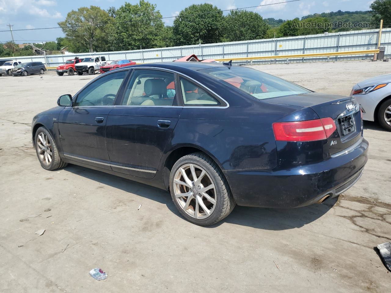 2011 Audi A6 Premium Plus Blue vin: WAUFGAFB8BN060311