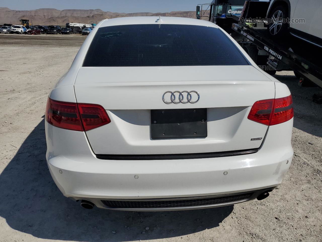 2011 Audi A6 Premium Plus White vin: WAUFGAFBXBN002605