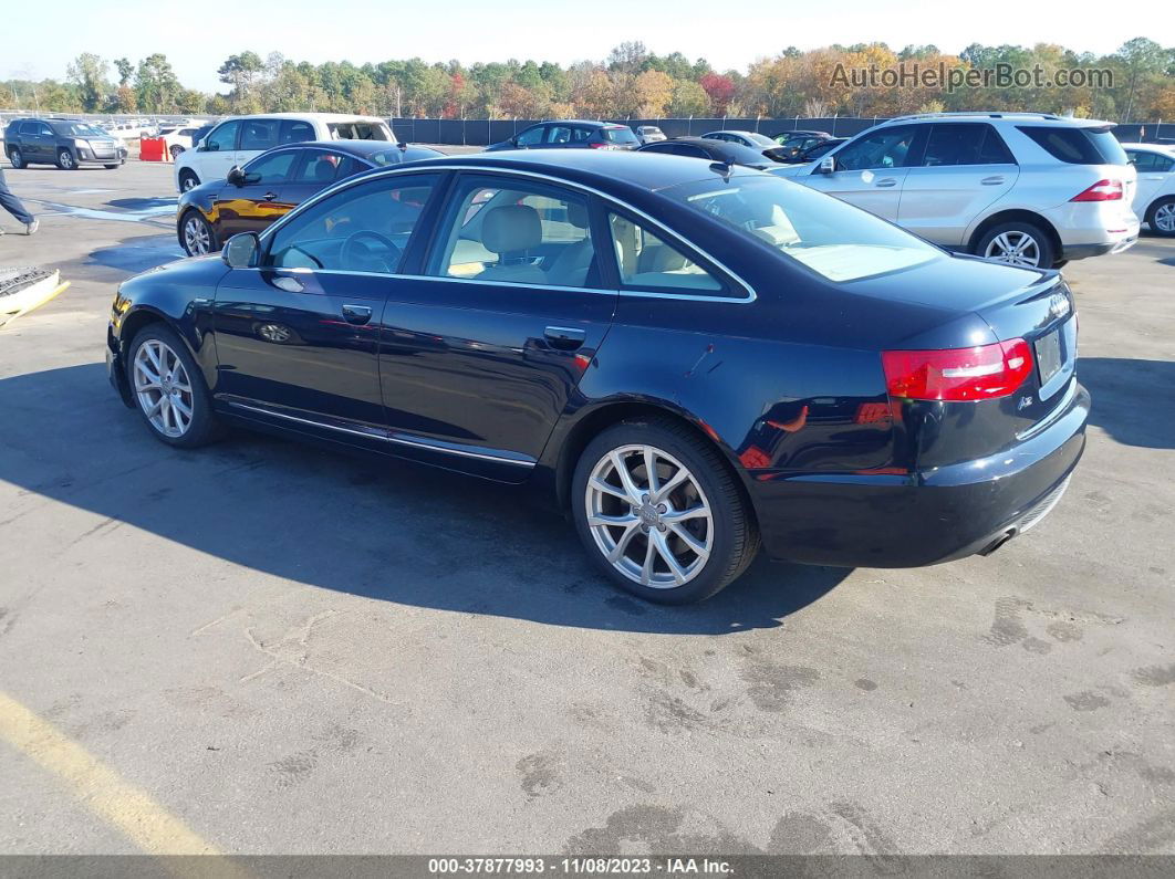 2011 Audi A6 3.0 Premium Синий vin: WAUFGAFBXBN006928