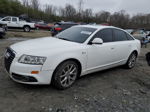 2011 Audi A6 Premium Plus White vin: WAUFGAFBXBN012910