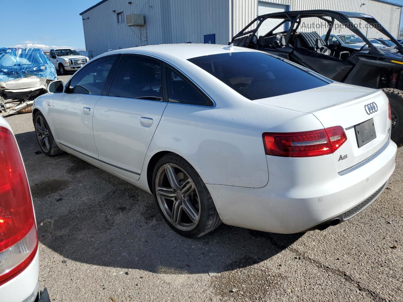 2011 Audi A6 Premium Plus White vin: WAUFGAFBXBN033675