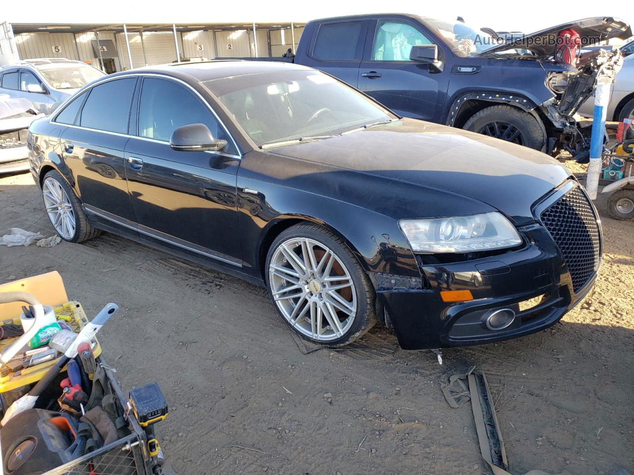 2011 Audi A6 Premium Plus Black vin: WAUFGAFBXBN055806