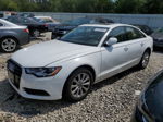 2013 Audi A6 Premium White vin: WAUFGAFC0DN103874