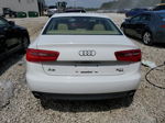 2013 Audi A6 Premium White vin: WAUFGAFC0DN103874