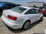 2013 Audi A6 Premium White vin: WAUFGAFC0DN103874