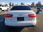 2014 Audi A6 Premium Plus White vin: WAUFGAFC0EN041376