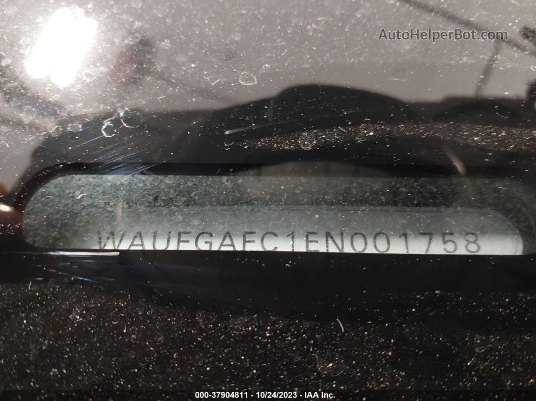 2014 Audi A6 3.0t Premium Plus White vin: WAUFGAFC1EN001758